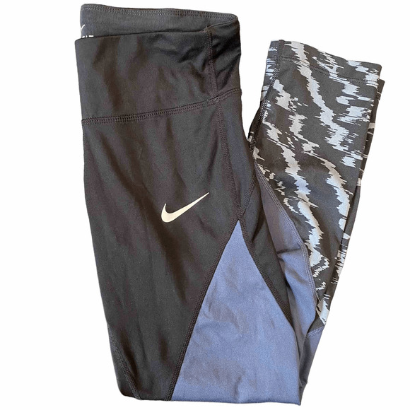 Nike DRI-FIT Power Crop Leggings Size XS - Picture 1 of 8